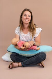 Pauline Ronat propose une consultation prénatale d'allaitement. C'est une de ses spécialités car elle est conseillère en allaitement